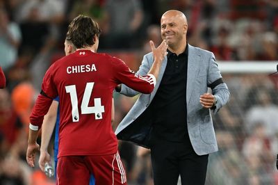 Arne Slot reveals message from Federico Chiesa after Liverpool Champions League snub