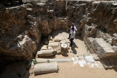 Archaeological finds secretly evacuated from Gaza City storehouse ahead of Israeli strike