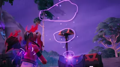 How to tune sensors near The Hive to find demonic energy sources in Fortnite Chapter 6, season 4