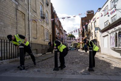Specialist police search Windsor ahead of Trump’s state visit