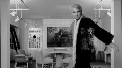 I thought my tiny dining area was hard to decorate until I saw Steve Martin's '80s home – the secret is in his effortless artwork placement