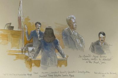 Judge cuts off opening statement of man defending himself in court over Trump assassination attempt