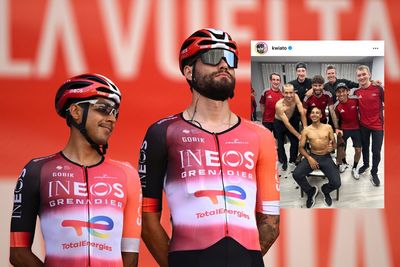 Why do Ineos Grenadiers riders keep shaving their heads at the Vuelta a España?