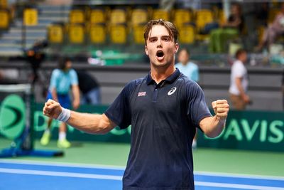 Arthur Fery makes winning Davis Cup debut as Great Britain take charge in Poland
