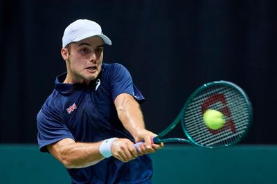Davis Cup: Arthur Fery wins on debut after late call-up as Great Britain take commanding lead