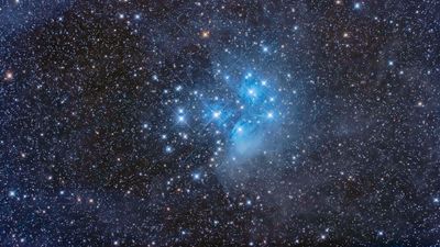 Don't miss the moon shine close to the Pleiades star cluster on Sept. 12