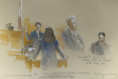 Prosecution continues case against the man accused in a Trump assassination attempt