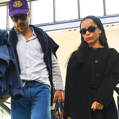 Zoë Kravitz and Harry Styles Pass the Ultimate Couple Test: Traveling Together in Chic Airport Outfits