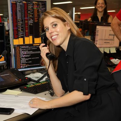 Princess Beatrice Honors 9/11 Victims in Classic Black Ralph Lauren Shirt Dress and Zara Heels