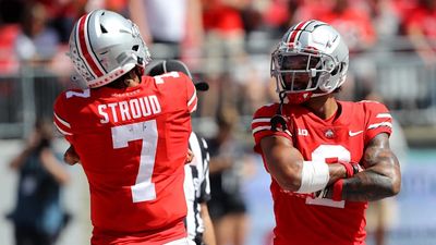 Emeka Egbuka Shares Funny C.J. Stroud Ohio State Story Ahead of Bucs-Texans Clash