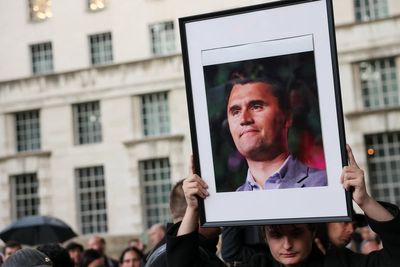 Charlie Kirk London vigil: Hundreds pay respects to MAGA influencer as speakers call for ‘war on evil’