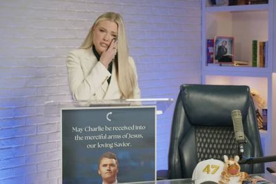Watch the full statement as Charlie Kirk’s widow Erika pays emotional tribute to murdered husband