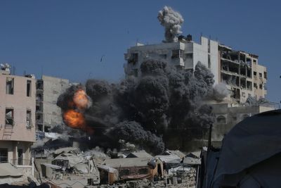 Israel ramps up strikes on Gaza City and hospital says at least 32 are dead