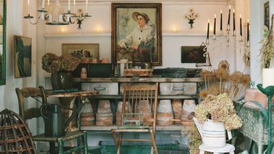 How one gardener's obsession with antiques transformed a humble potting shed into a heritage (yet practical) haven