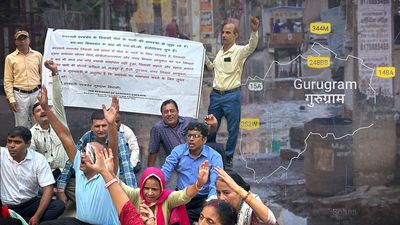 ‘Why are we living like pigs?’: Gurgaon’s ‘millennium city’ hides a neighbourhood drowning in sewage and disease