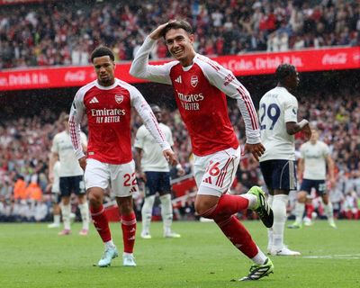 Martín Zubimendi’s zest a bitter pill for Postecoglou as Arsenal batter Forest