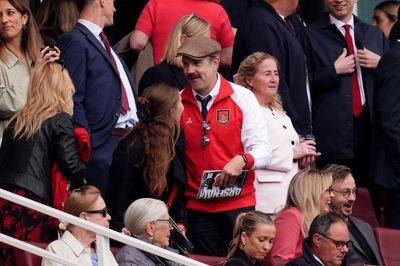 Ted Lasso star Jason Sudeikis watches Arsenal’s win against Nottingham Forest