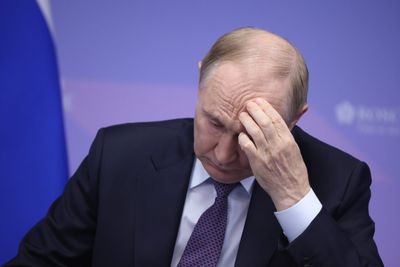Russia's central bank reveals GDP is shrinking, in a sign Putin's war economy has slipped into recession