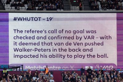 'Absolute shocker': James Maddison reacts as Premier League explain disallowed Tottenham goal vs West Ham