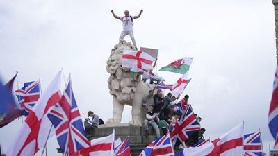 Police assaulted during massive London march organised by far-right activist Tommy Robinson