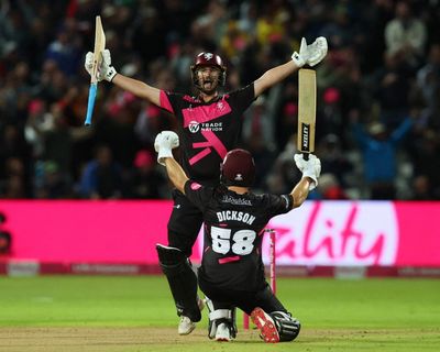 Somerset pull off record chase against Hampshire to claim T20 Blast title