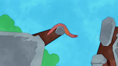 This physics platformer about a wiggly worm that travels into space has even got Tim Schafer excited: 'It looks super cute and fun'