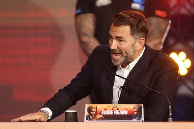 Eddie Hearn scoffs at Dana White’s claim about Canelo vs Crawford and ‘boxing’s biggest fights’