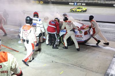 Josh Berry eliminated from playoffs with fiery early exit at Bristol