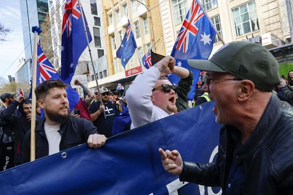 Police deploy pepper spray but fears of brawls between activists fail to materialise on Australia’s day of protests