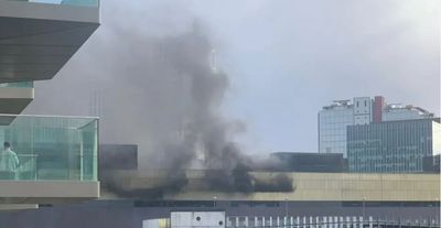 Westfield Stratford car park fire: Ten cars destroyed and shoppers evacuated as 'engine fault' sparks huge blaze
