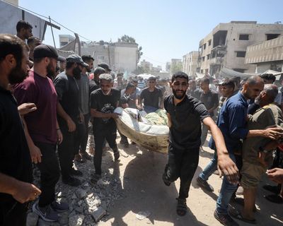 Medics in southern Gaza sound alarm over wave of newly displaced Palestinians
