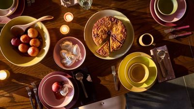 This is the retro-inspired tableware drop I've been waiting for – it brings together two iconic American brands and is so perfect for fall