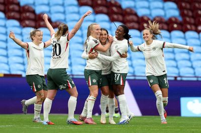 Aston Villa 1-3 Chelsea: Sam Kerr scores hundredth Blues goal on return from 20-month injury layoff