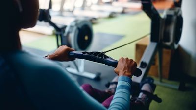 I swapped the gym for a rowing machine workout at home - my core, back and arms have never felt stronger