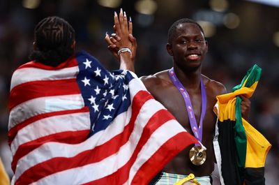 World Athletics Championships: Oblique Seville and Melissa Jefferson-Wooden win 100m gold