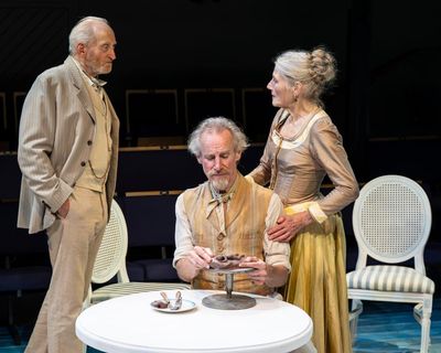 Creditors review – Charles Dance, Geraldine James and Nicholas Farrell get gasps and guffaws from Strindberg