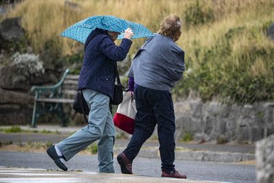 Wet and windy start to week for most of England and Wales