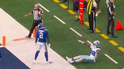 CeeDee Lamb's Dumb Move Wipes Out Three Giants Penalties