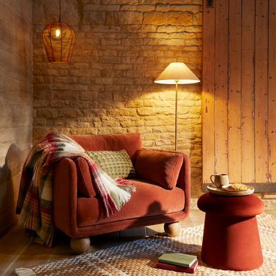 Step aside pumpkins, mushroom footstools are the autumnal decor I’m seeing in every stylish home this year