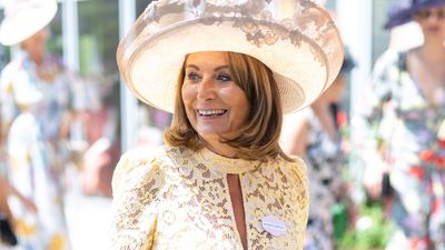Ever wondered what Carole Middleton’s wedding dress was like? We've just seen a full-length glimpse