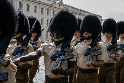 Armed response vehicles, baton guns and ballistic helmets: Inside the police operation for Trump’s UK visit