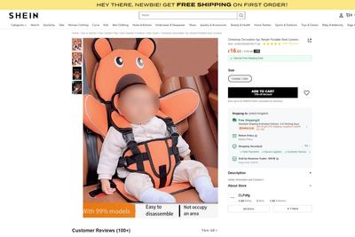 Illegal car seats still sold online 10 years after they were first identified