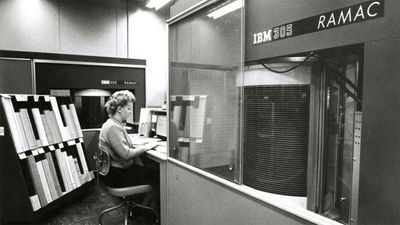 IBM announced the world’s first HDD, the 3.75MB RAMAC 350 disk storage unit, 69 years ago today — unit weighed more than a ton, 50 platters ran at 1,200 RPM