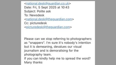 Leaked Guardian email reveals anti-"snapper" ethos