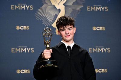 Adolescence star Owen Cooper, 15, makes history at Emmys as he becomes youngest-ever male winner