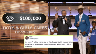 Emmy Awards Slammed For ‘Diabolical’ Money Ticker That Took Away Donation Money