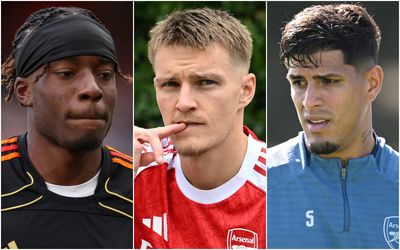 Arsenal injury update: Noni Madueke, Martin Odegaard and Piero Hincapie latest news and return dates