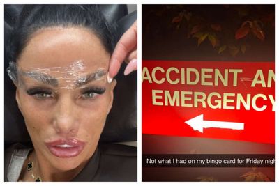 Katie Price reveals gruesome injury while making a curry that left her in A&E