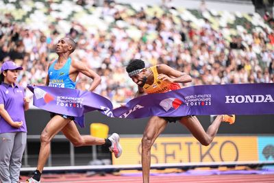 Marathon settled by historic photo finish at World Athletics Championships