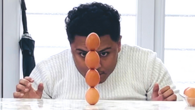 Egg-straordinary! Meet the Man Who Broke the Guinness World Record for Stacking Eggs